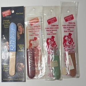 Disguise Stix Make-Up Set - Blue,Orange, Green, Brown